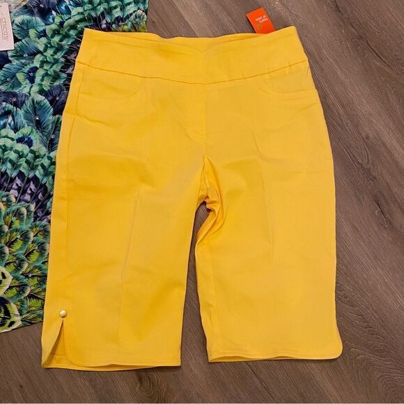 HEARTS OF PALM TROPIC OF INTEREST CAPRIS DAFODIL YELLOW 12 NWT - Picture 11 of 14